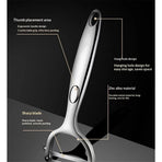 Vegetable Peelers and Slicing Kitchen Collection,  Peeler, Stainless Steelr, household multifunctional scraper