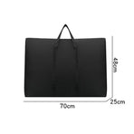 Multipurpose Extra Large Heavy Duty Storage Bags Duffle Bags for Space Saving Moving Storage (70*48*25, Black)