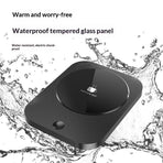 Smart Coffee Warmer, Auto Gravity-Induction Mug Warmer for Office Desk Use, Wax Cup Warmer Heating Plate (Black)