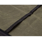 Knife Roll,Heavy Duty Knife Bag,Waxed Canvas knife Case with 4 Slots for Knives & Kitchen Tools,Chef Knife Bag with Handle.Portable Knife Roll Bag for  Home Traveling Camping.olive drab