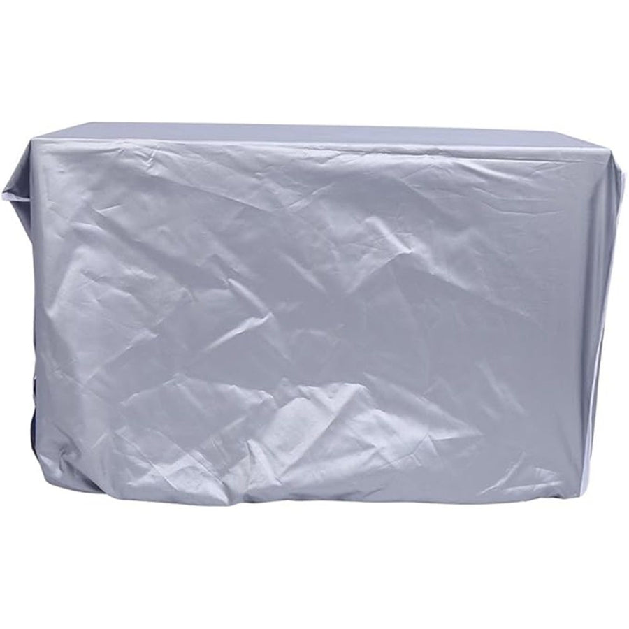Air Conditioner Covers for Outside, Mini Split Cover Rectangular AC Protector for Outside Window Units for Winter Insulation (1.5p) Five sided full package