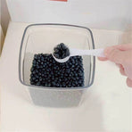 Air Tight Containers Stackable- 2-Pack Cereal Storage Containers with Lids Airtight, Leakproof Pop Up Containers for Organizing,1100ml（only boxs）