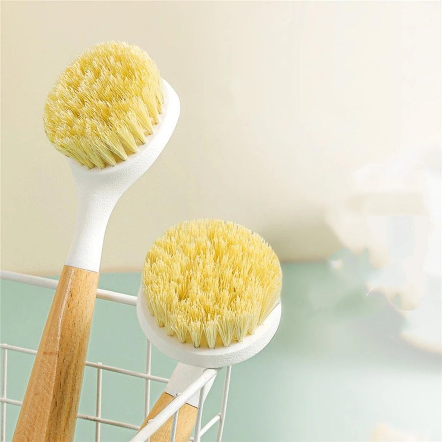 Natural sisal Pot Brush for Home Kitchen, dishwashing, Brushing logs, Multifunctional Cleaning
