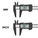 Digital Caliper with Large LCD Screen 0-6 In/0-150 mm