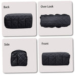 Sofa Armrest Organizer,Couch Remote Control Holder with Pockets Non Slip Recliner Organizer for TV Remotes Caddy, Book, Magazines
