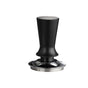Espresso Hand Tamper, Premium Barista Coffee Tamper with Calibrated Spring, Stainless Steel Base Tamper Compatible with Espresso Machine (51mm, black)