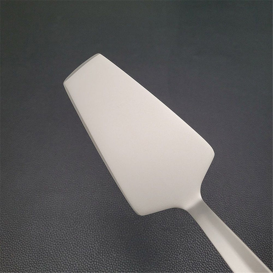2 pack Cake Server, Pie Server Stainless Steel Pizza Spatula with Mirror Polish, 10.35 Inch Long, Silver