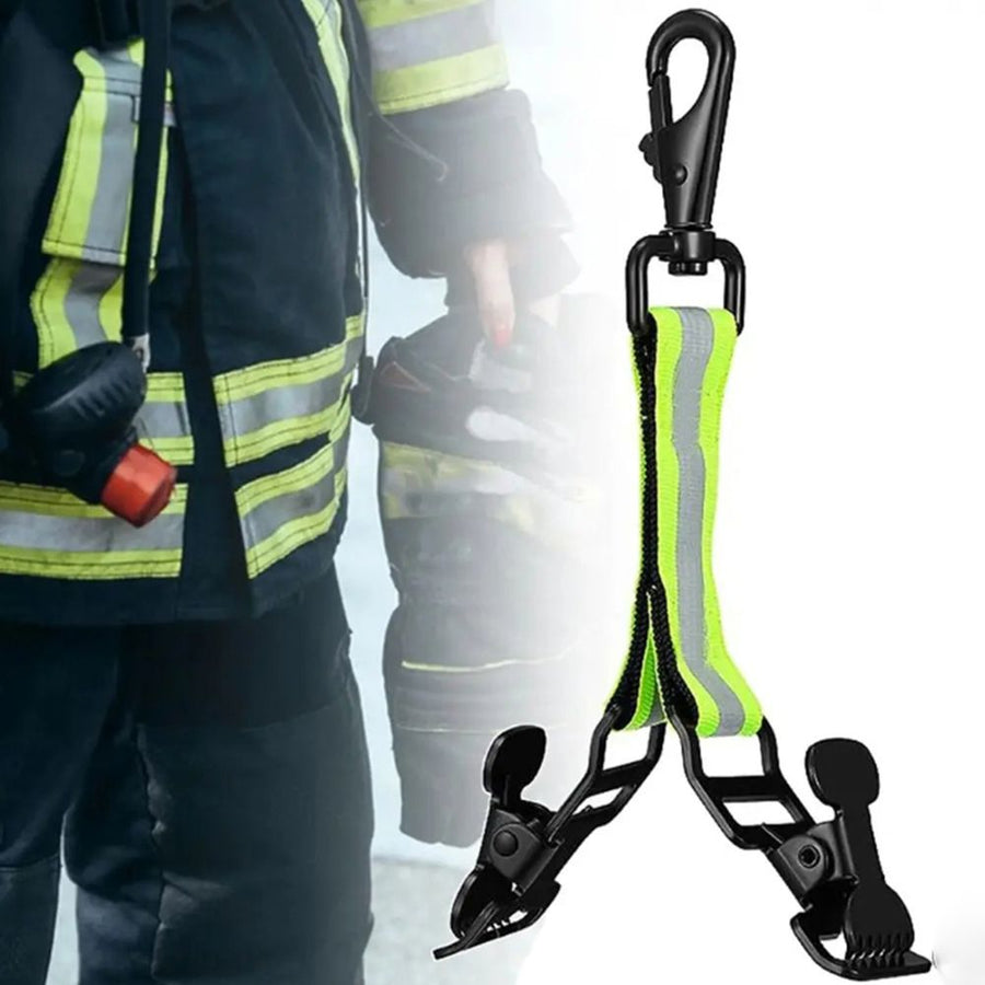 2 pack Glove Strap | Work Glove Holder Clip with Glove Leash Swivel Snap Hook,Alligator Clip