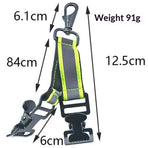 2 pack Glove Strap | Work Glove Holder Clip with Glove Leash Swivel Snap Hook,Alligator Clip