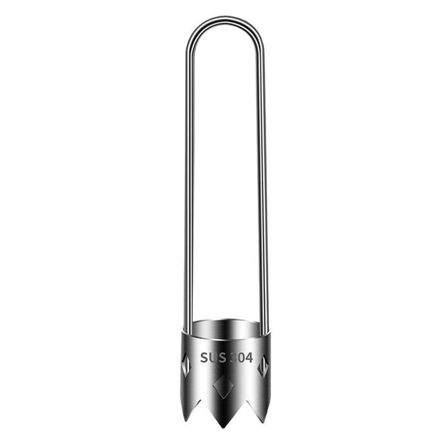 2pcs Fruit Core Remover - Stainless Corer - Cabbage Onion Cucumber Corers - Steel Seed Removal  of U-shaped core extractor