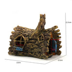 Fish Tank Decorations Betta House Hide Cave Aquarium Ornament Small and Medium Fish Accessories Fish Resin Toys Hideouts Aquarium Backgrounds