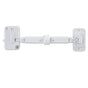（2 Pack） Child Proof Window Restrictor, Adjustable Baby Safety Window Lock, Window Safety Locks for Toddlers & Pets, Easy to Install Suitable for Door, Washing Machine, Cat Door (White)