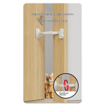 （2 Pack） Child Proof Window Restrictor, Adjustable Baby Safety Window Lock, Window Safety Locks for Toddlers & Pets, Easy to Install Suitable for Door, Washing Machine, Cat Door (White)