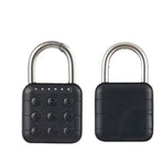 Combination Lock, 6 Digit Password Locker Lock  Zinc Alloy Code Digital Padlock, Push Button Safe Padlock Security Padlocks, Combination Padlock for Gym and School Lockers(Black)