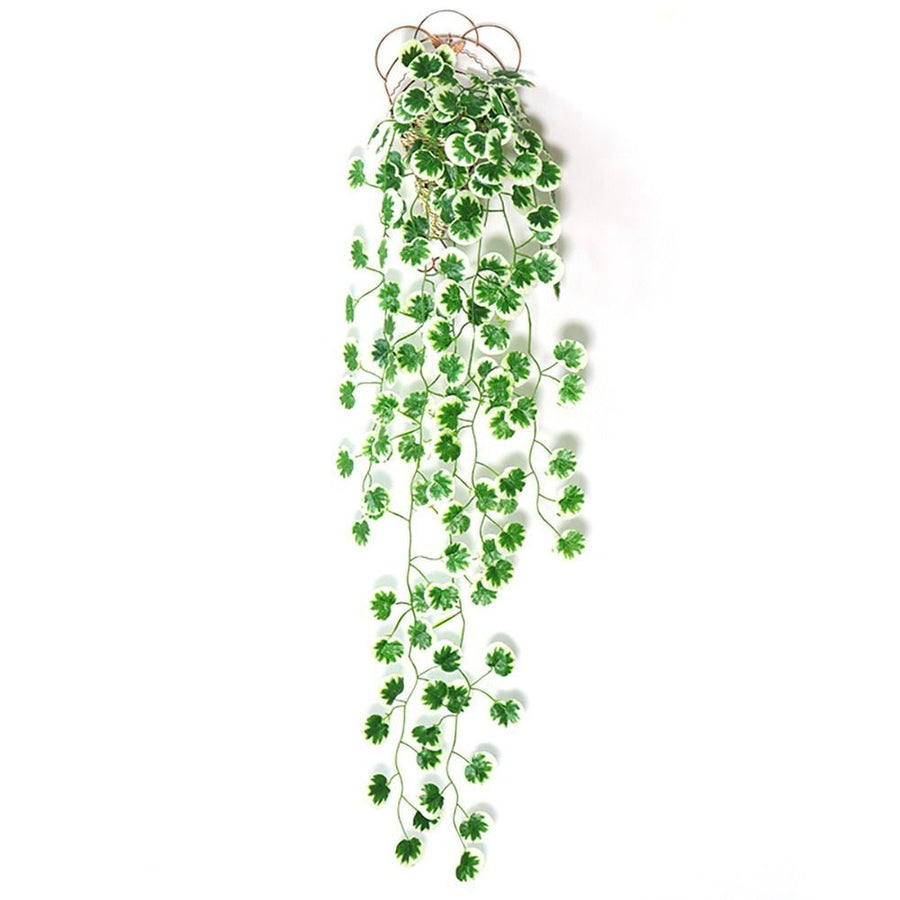 Green vine for home decoration, fake hanging leaves, artificial plants