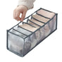 BIT Underwear Organizer Desk Wardrobe 7 Compartments Gray Gray