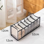 BIT Underwear Organizer Desk Wardrobe 7 Compartments Gray Gray