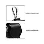 2-piece golf ball bag set, mini leather golf ball storage bag, storage accessories