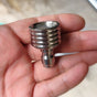 Pressure Washer Shower Nozzle for Car Washing and Garden Watering, 1/4" Quick Connect Pressure Spray Head Silvery