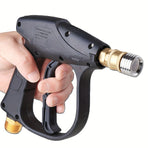 Pressure Washer Shower Nozzle for Car Washing and Garden Watering, 1/4" Quick Connect Pressure Spray Head Silvery