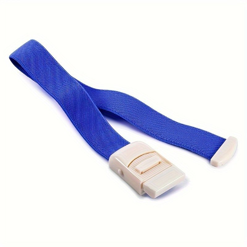 1pc Colorful Emergency Tourniquet Quick Release Buckle First Aid for Outdoor Sport Emergency Bleeding Stopping Blue2+Red2