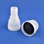 Self-Priming PVC Plastic Check Valve with Filter Mesh - Automatic Backflow Prevention for Sump Pumps, Well Pumps & Irrigation Systems - Durable Threaded Inlet Pipe Adapter 5.08 cm