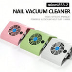Professional Nail Dust Collector High Power Extractor Salon Dedicated Vacuum Cleaner Nail Art Tools Fine Filtration Net Easy To Clean Green