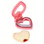 Heart Shaped Sandwich Cutter Sealer Lunch Box Decorative Dough Cutter Baking Tools Kitchen Supplies Valentine's Day Gifts