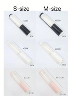 5pcs Pink White Black Bouquet Packaging Box Transparent Long Cylindrical Gift Box Rose Packaging For Valentine s Day Mother s Day Wedding Birthday Graduation Gift