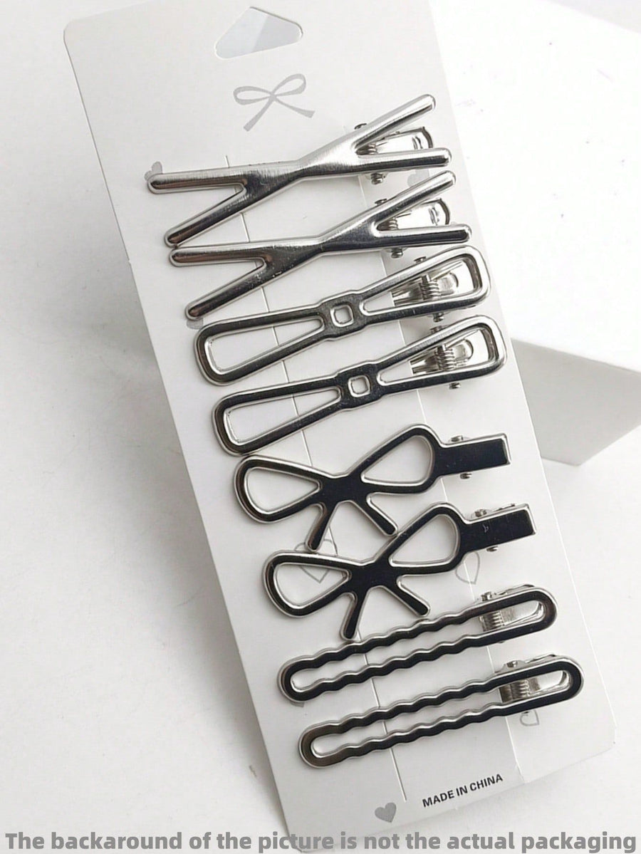 8pcs Women s Hair Clips Minimalist Versatile Daily Use Claw Clips Hair Pins Accessories Ideal Valentine s Day Gift