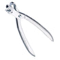 Chrome-plated steel can opener with a pliers-like design for quick and easy opening.