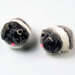 Interactive Plush Hamster Pet Toy, Safe Mechanical Mouse that Will Spin and Escape 1pcs, Cute Valentine's Day Gift for Cat Lovers