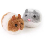 Interactive Plush Hamster Pet Toy, Safe Mechanical Mouse that Will Spin and Escape 1pcs, Cute Valentine's Day Gift for Cat Lovers
