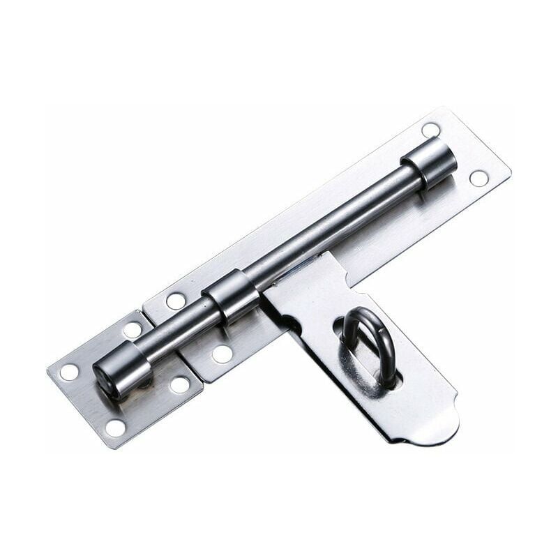 Door Latch Patio Door Latch Sliding Bolt Stainless Steel Door Latch for Warehouse Garage Barn