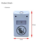 Ultrasonic pest repellent - Electronic device against mice, insects and mosquitoes using electromagnetic waves
