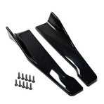 Universal Car Rear Bumper Protector Front Edge Cover with Screws 1 Piece Pack
