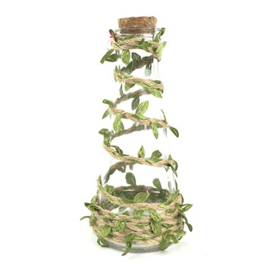 Natural Burlap Home Decoration Sticker, Craft Tape Artificial Leaf Jute Twine, 10 Meters Roll