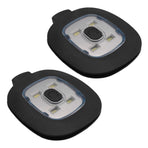 2 USB Rechargeable Hat Lights, Interchangeable Headlamp for Cap, DIY Hat Light for Men and Women