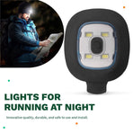 2 USB Rechargeable Hat Lights, Interchangeable Headlamp for Cap, DIY Hat Light for Men and Women
