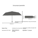 Travel Umbrella Windproof Automatic Umbrellas umbrella Small Strong but Light Portable and Automatic Folding Rain Umbrella