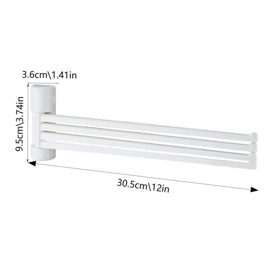 Swivel Towel Rack Towel Racks Holder for Bathroom Accessories Bathroom Swivel Towel Holder Free fourpole Pivot