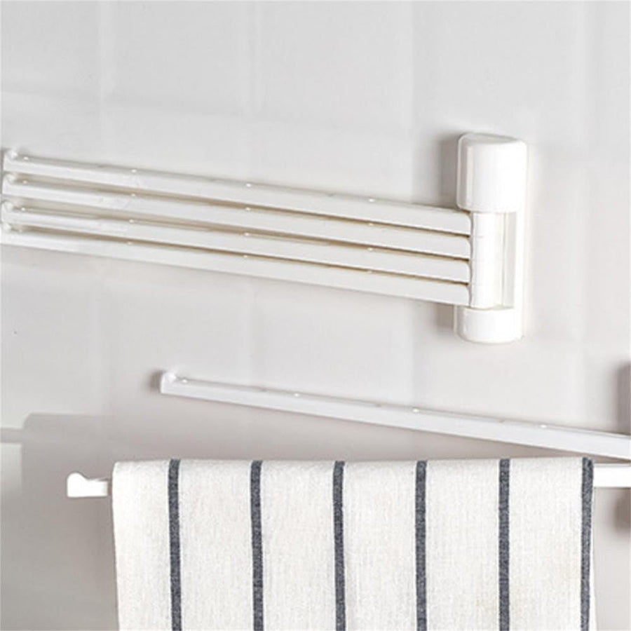 Swivel Towel Rack Towel Racks Holder for Bathroom Accessories Bathroom Swivel Towel Holder Free fourpole Pivot