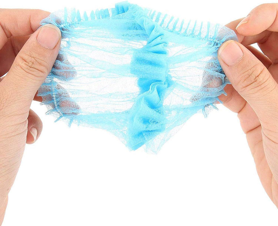 Shower cap, disposable shower cap, thick transparent shower cap, barber baking cap, waterproof cap（500 pcs）
