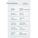 Desktop Barcode Scanner.Omnidirectional Hands-Free Barcode Reader. with Automatic Sensing Scanning Screen Scanning Platform