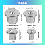 Transfer Plugs Dowel Marker Set, Doweling Centering Pins Transfer Plugs Drill Hole Tool for Woodworking Tool Accessories (8 Pcs )