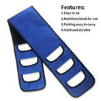 Padded Assist Belt, Used for Standing Mobility and Lifting Aid for Disabled and Elderly People（blue）