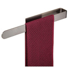 Bathroom Holders silvery  Towel Hanger, Towel Bar, Towel Ring Bathroom Organizer (Color : 37cm with Hook 2)