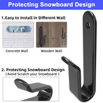 2pcs Horizontal Snowboard Wall Mount Clips Snowboard Wall Rack Snowboard Mount Storage Snowboard Display Wall Mount for Room