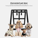 Pet Door, Dog Doors for Dogs and Cats, Entry and Exit Dog Screen Door for Small and Medium Sized Cats Dogs(L)