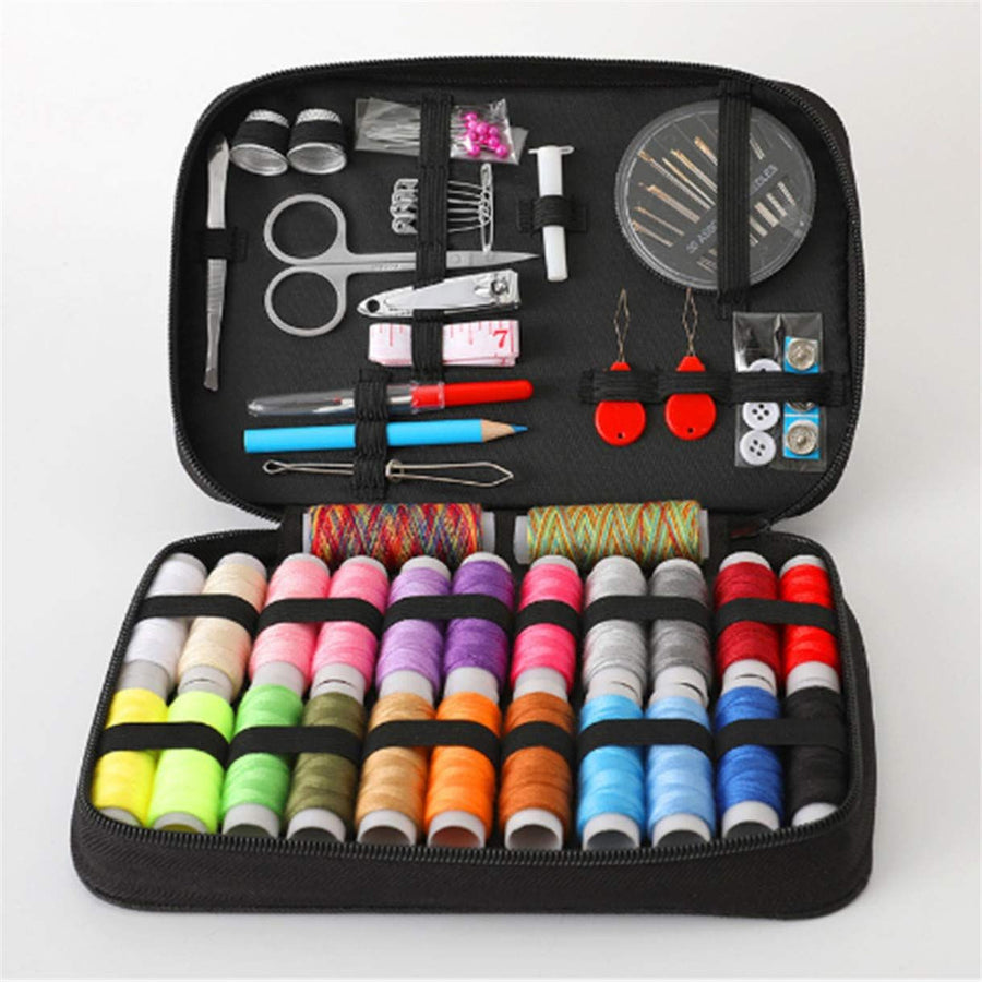 Needle and Thread Kit for Sewing, Over 97 Supplies , Basic Travel Sewing Kit, Portable Sewing Kit Premium Repair Set